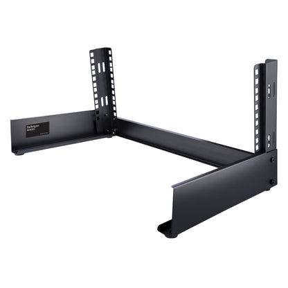 StarTech.com 2-Post 4U Desktop Server Rack, Small Open Frame 19in Computer Rack