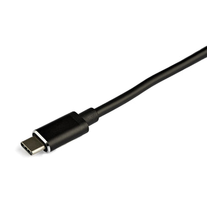 StarTech.com 4 Port Bus Powered USB C Hub with Individual On/Off Switches, USB 3.0