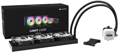 be quiet! LIGHT LOOP 360mm Black Processor All-in-one liquid cooler 12 cm 1 pc(s) Cooling