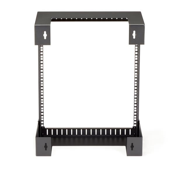 StarTech.com 2-Post 12U Heavy-Duty Wall-Mount Network Rack, 19" Open Frame Server