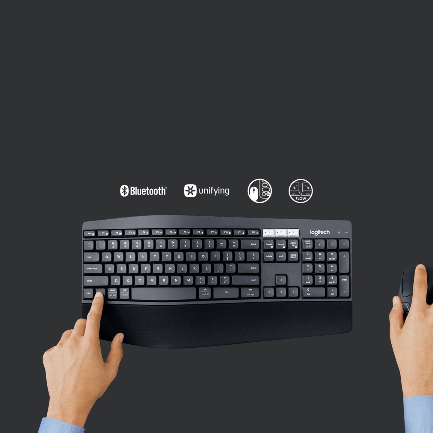 Logitech MK850 Performance Wireless Keyboard & Mouse Combo