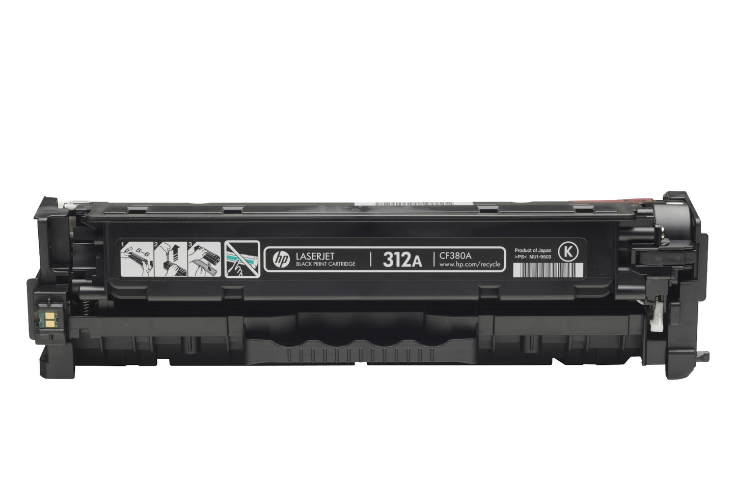 HP CF380A/312A Black Toner Cartridge (2.4K pages, HP CLJ Pro M 476)