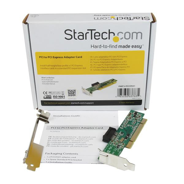 StarTech.com PCI to PCI Express Adapter Card - TAA Hub