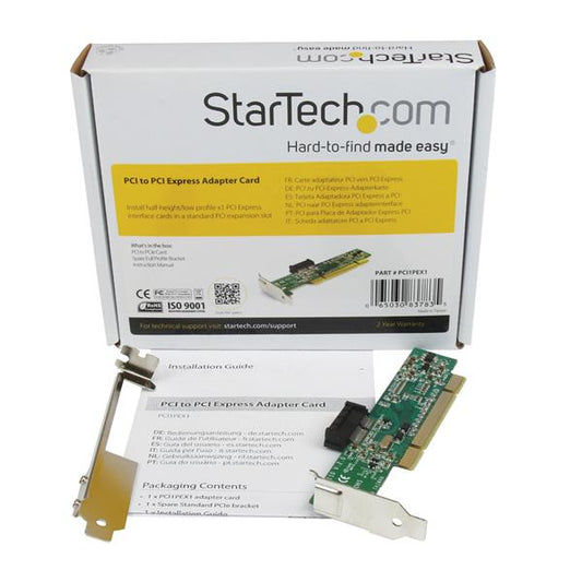 StarTech.com PCI to PCI Express Adapter Card - TAA Hub