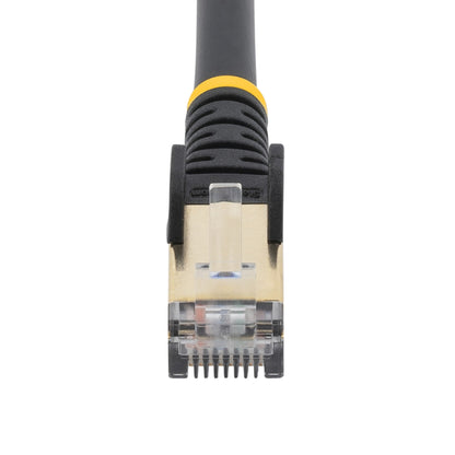 StarTech.com 5m CAT6a Ethernet Cable - 10 Gigabit Shielded Snagless RJ45 100W PoE (Black)