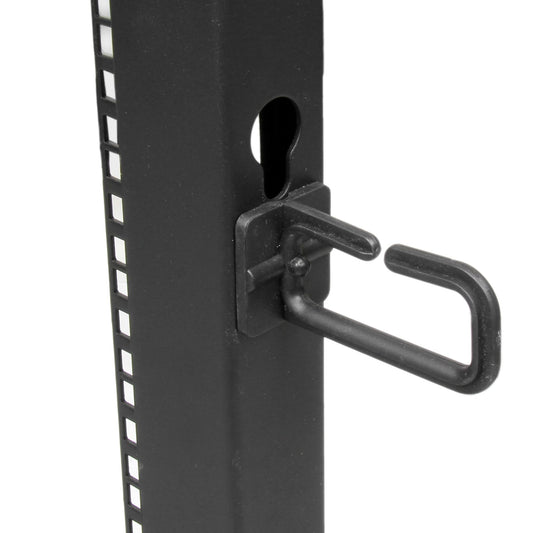 StarTech.com 8U 4-Post Server Rack, 19in Open Frame Rack with 40in (101cm) Mounting
