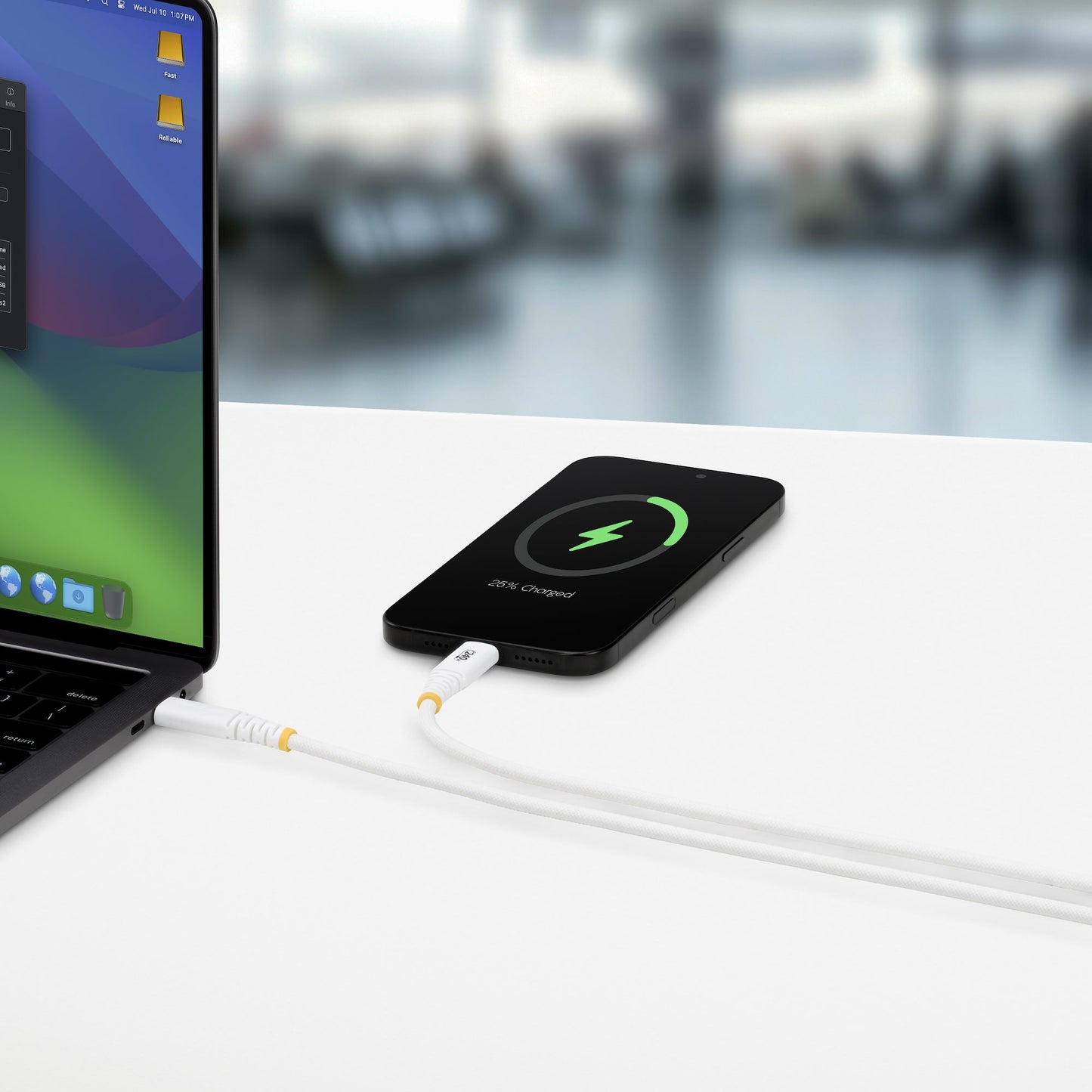 StarTech.com 3m (10ft) USB-C Charging Cable, Durable and Ultra-Flexible, 240W (5A)