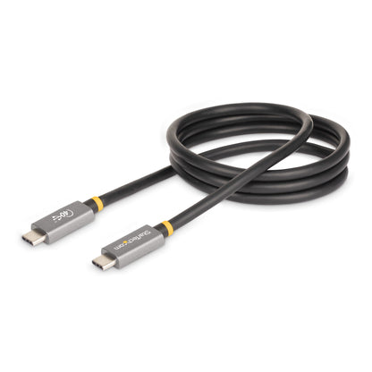StarTech.com 3ft (1m) USB4 Cable 40Gbps, 100W (5A) Power Delivery, 8K 120Hz / 4K