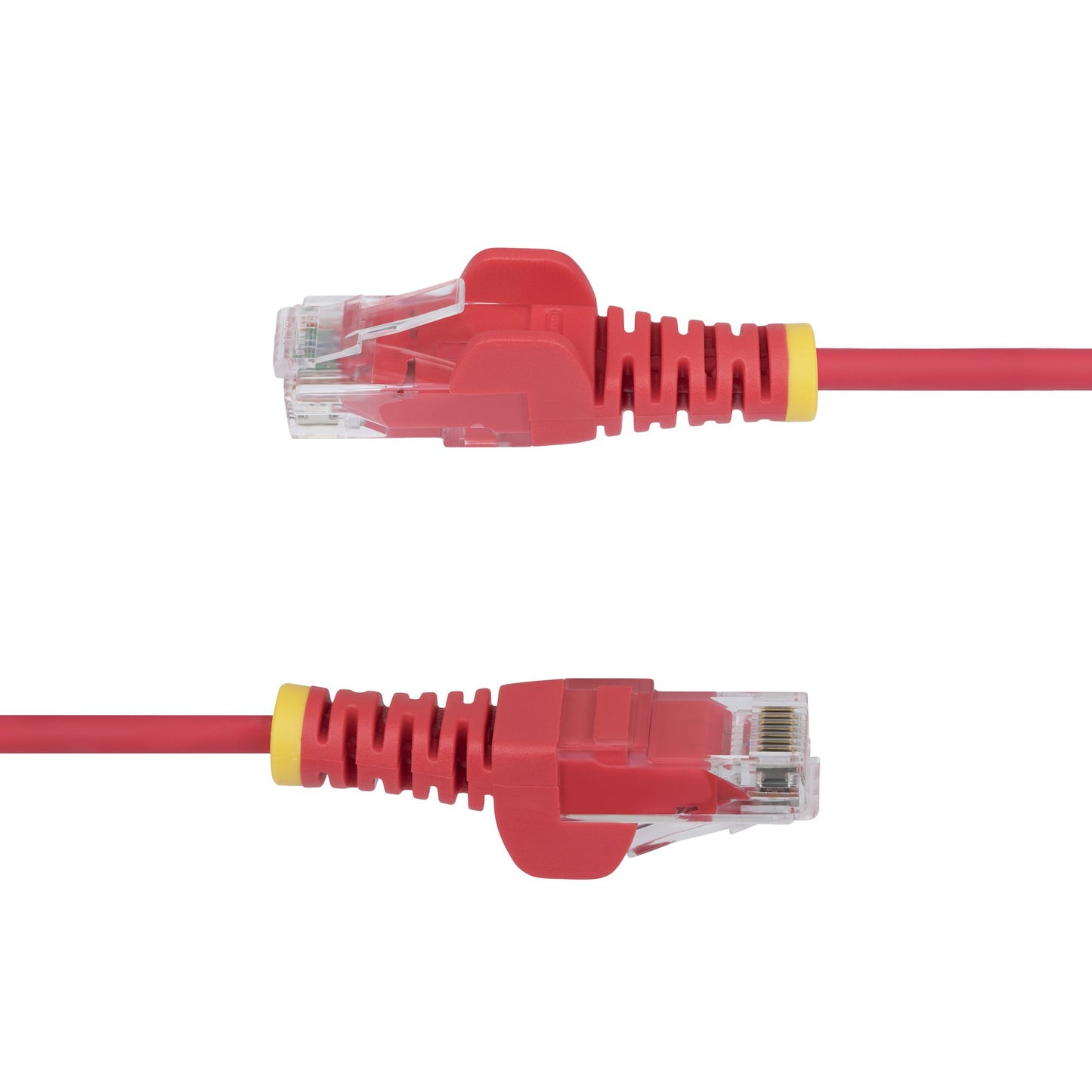 StarTech.com 15m Red Slim CAT6 Ethernet Cable, Snagless, 100W PoE, UTP, LSZH, 28AWG