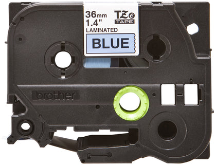 Brother TZE-561 DirectLabel black on blue Laminat 36mm x 8m for Brother P-Touch TZ Labels