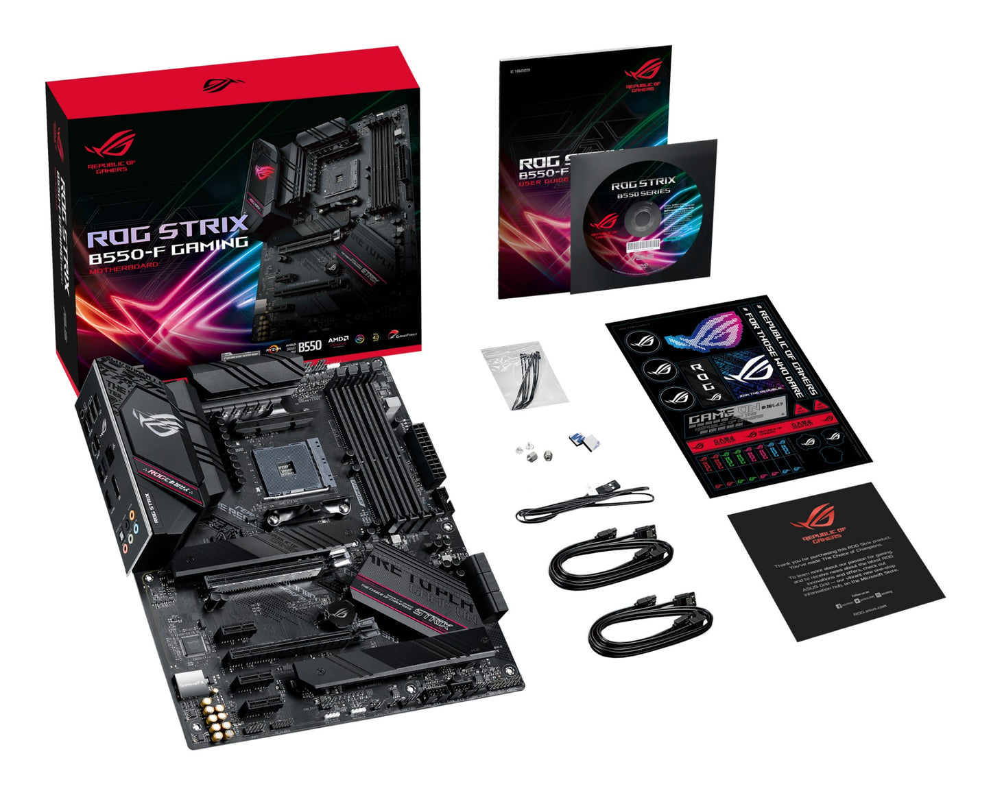 ASUS ROG STRIX B550-F GAMING AMD B550 Socket AM4 ATX Motherboard