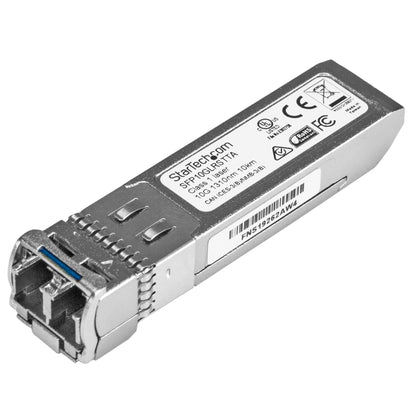 StarTech.com Cisco SFP-10G-LR-S Compatible SFP+ Module - 10GBASE-LR - 10GbE Single Mode Fiber SMF Optic Transceiver - 10GE Gigabit Ethernet SFP+ - LC 10km - 1310nm - DDM Cisco Firepower, ASR9000, C9300 - TAA Networking
