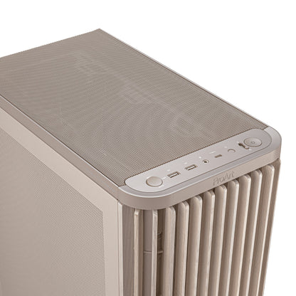 ASUS Proart PA401 Wood Mesh PWM Beige Tower PC Case