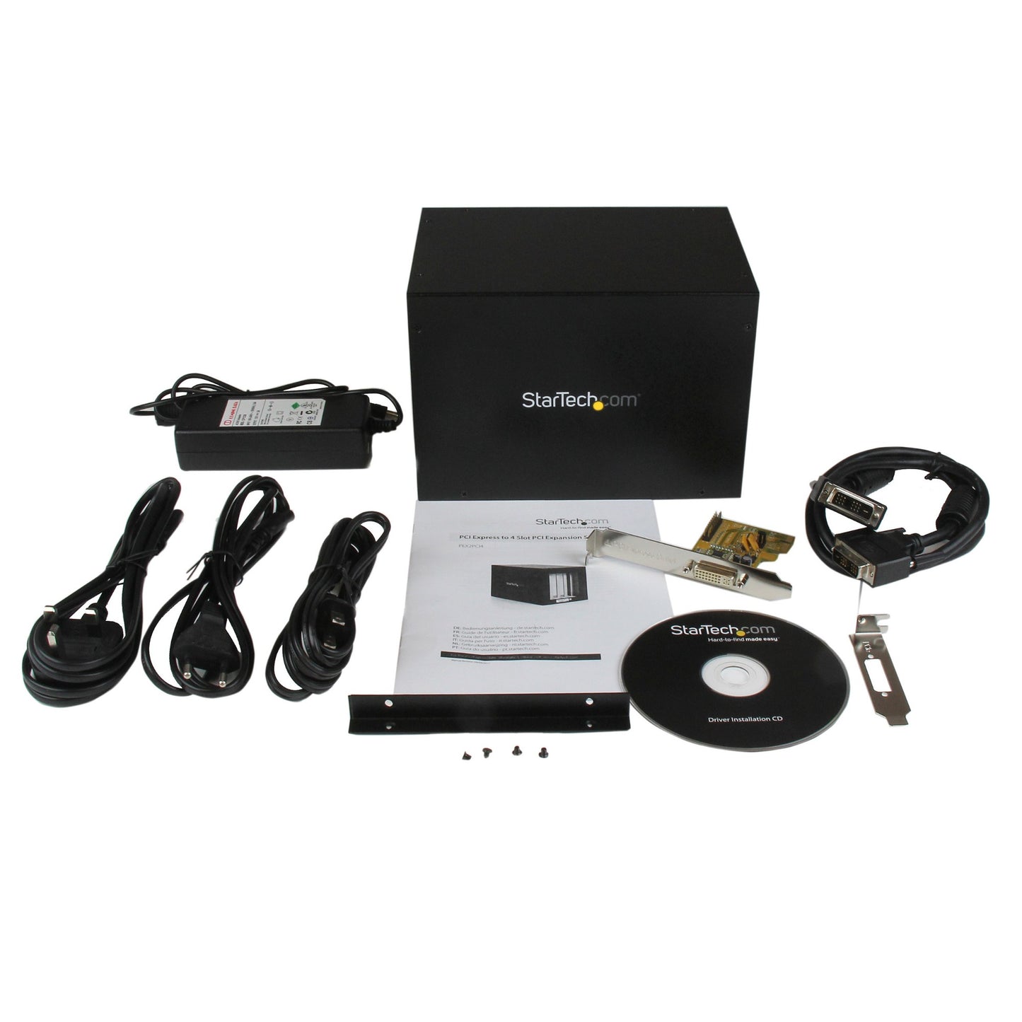 StarTech.com PCI Express to 4 Slot PCI Expansion System - TAA Hub