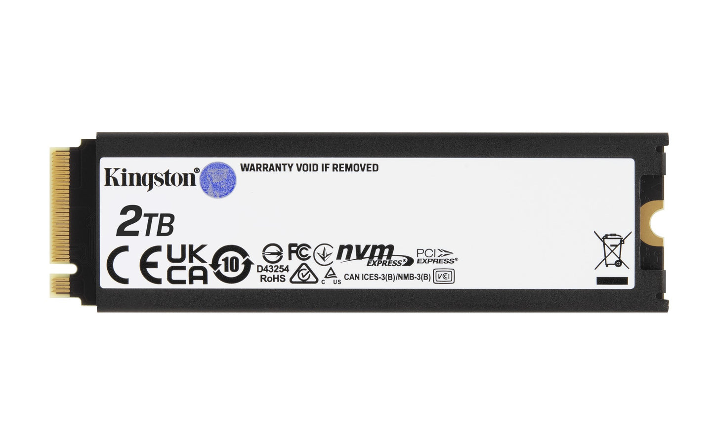 Kingston Technology SFYRDK/2000G 2TB M.2 NVMe PCIe Gen4 SSD