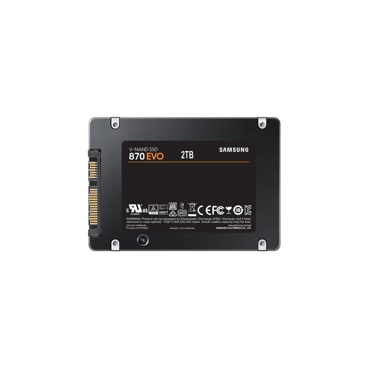 Samsung MZ-77E2T0B/EU 2TB 2.5" SATA SSD