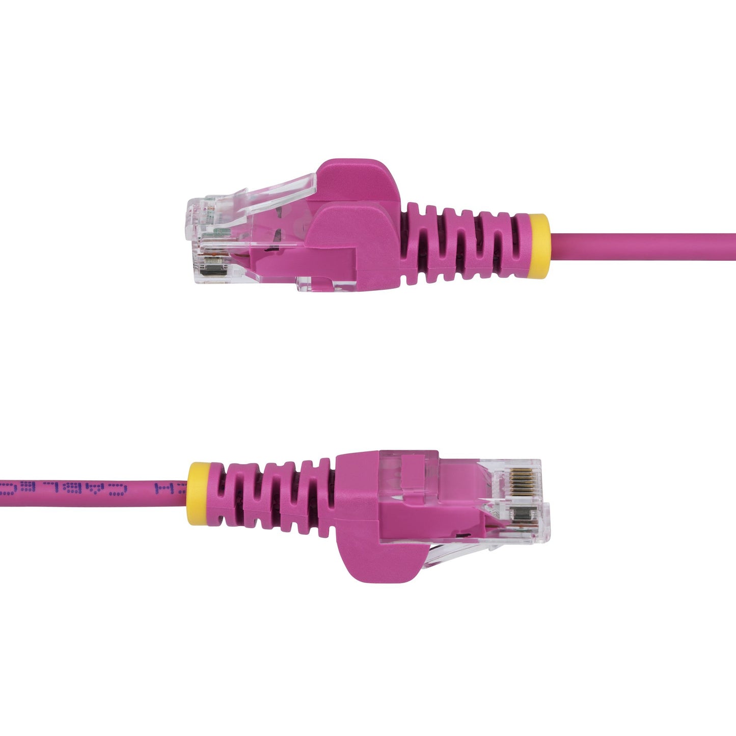 StarTech.com 15m Pink Slim CAT6 Ethernet Cable, Snagless, 100W PoE, UTP, LSZH, 28AWG
