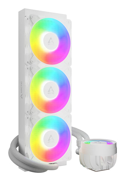 ARCTIC Liquid Freezer III Pro 360 A-RGB (White) - Multi Compatible All-in-One CPU Cooling
