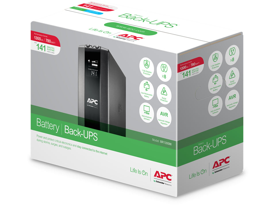 APC Back-UPS Pro 1300VA 780W Line-Interactive UPS