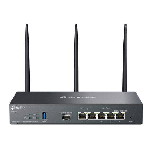 TP-LINK Omada AX3000 Gigabit VPN Router Networking