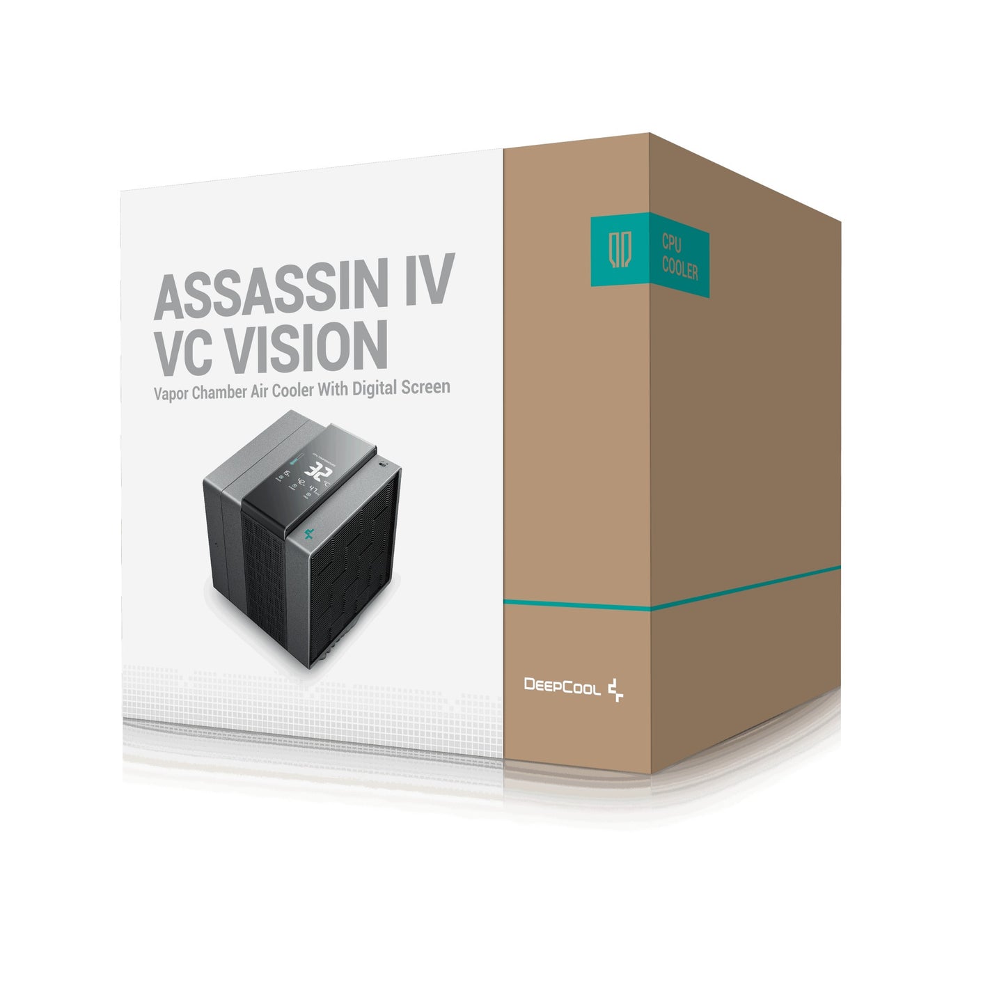 DeepCool ASSASSIN IV VC VISION Processor Air cooler 120/140 mm Black 1 pc(s) Cooling