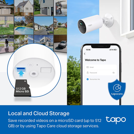 TP-LINK Tapo Smart Wire-Free Security Battery Camera