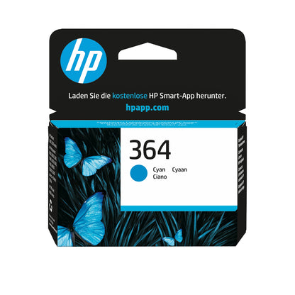 HP CB318EE/364 Cyan Ink Cartridge (300 pages)