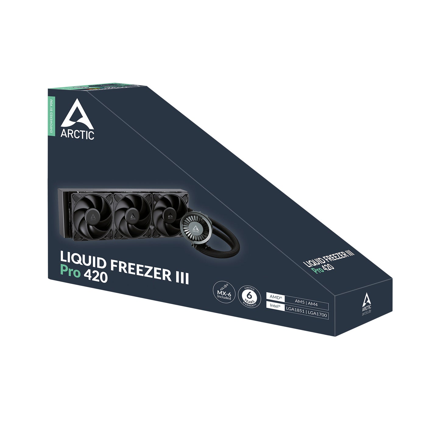 ARCTIC Liquid Freezer III Pro 420 - Multi Compatible All-in-One CPU Water Cooler Cooling