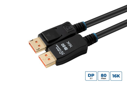 Microconnect MC-DP-MMG-050V2.1 DisplayPort cable 0.5 m Black
