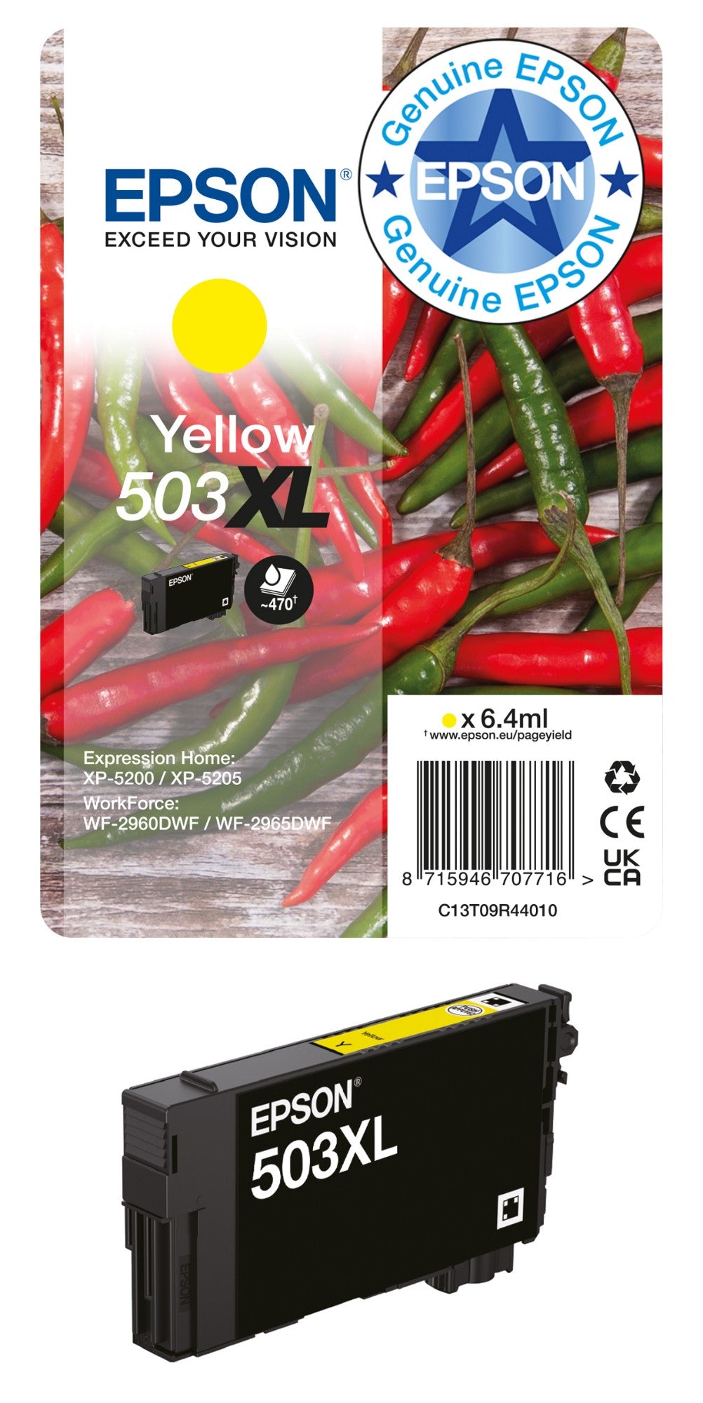 Epson C13T09Q64010/503 Ink Cartridge (Epson XP-5200)