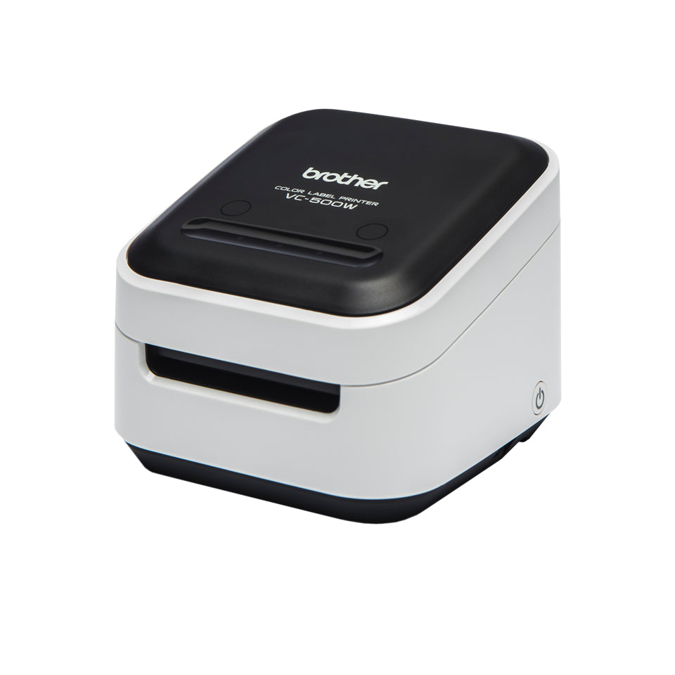 Brother VC-500W label printer ZINK (Zero-Ink) Colour 313 x 313 DPI 8 mm/sec Wired &