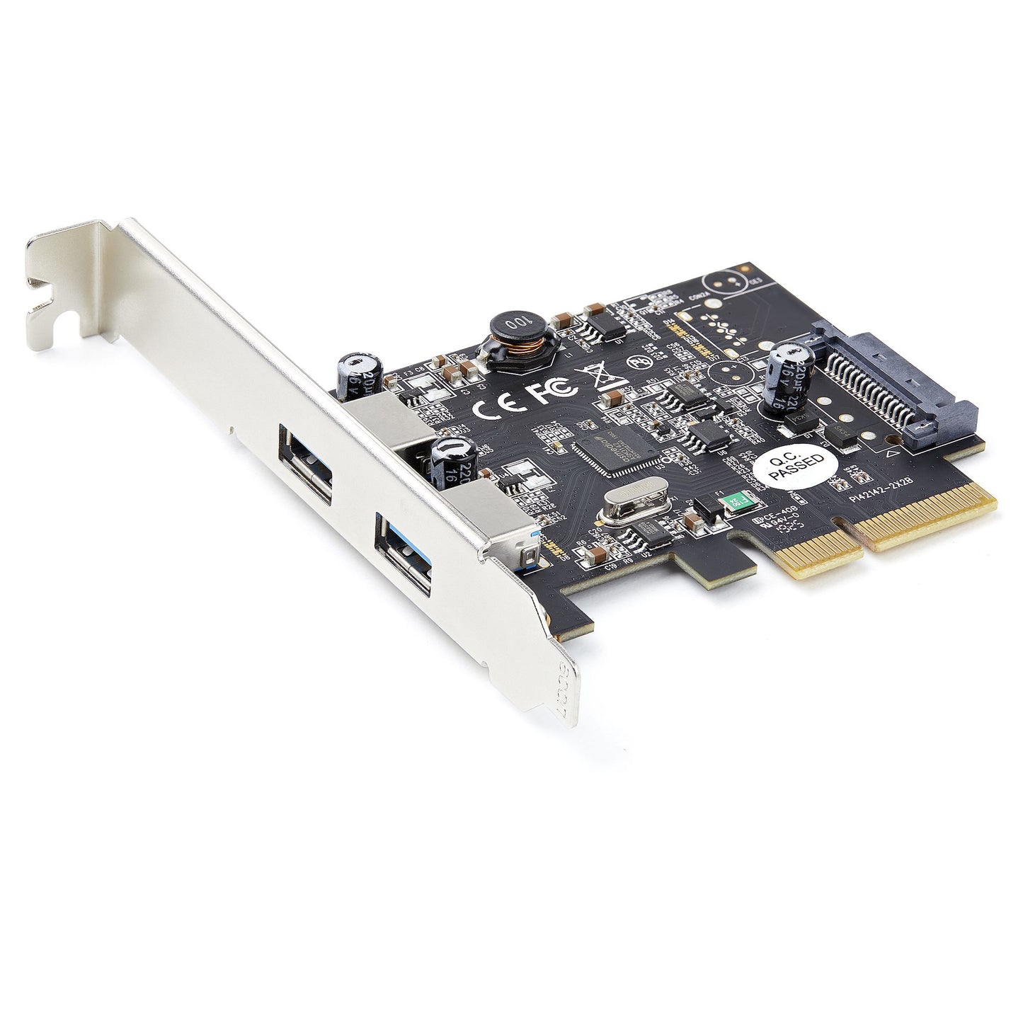 StarTech.com 2-Port USB PCIe Card with 10Gbps/port - USB 3.2 Gen 2 Type-A PCI Hub