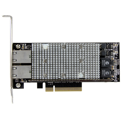 StarTech.com 2-Port PCI Express 10GBase-T Ethernet Network Card - with Intel X540 Network Adapter