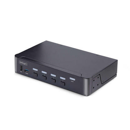 StarTech.com 4-Port DisplayPort KVM Switch, 8K 60Hz / 4K 144Hz, Single Display, DP