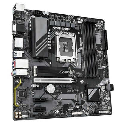 Gigabyte B760M DS3H GEN5 Motherboard - Supports Intel Core 14th Gen CPUs, 6+2+1