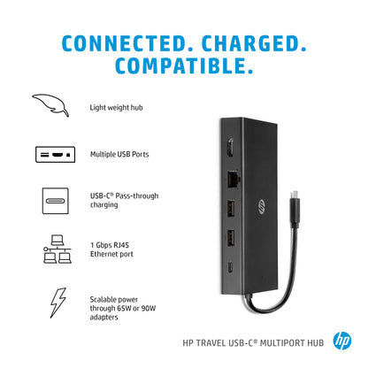 HP Travel Multi Hub USB-C Docking Station
