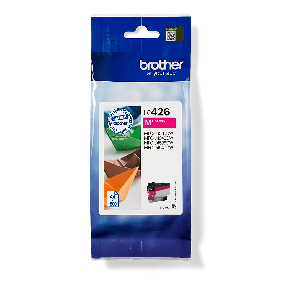 Brother LC-426M Magenta Ink Cartridge (1.5K pages, Brother MFC-J 4335)