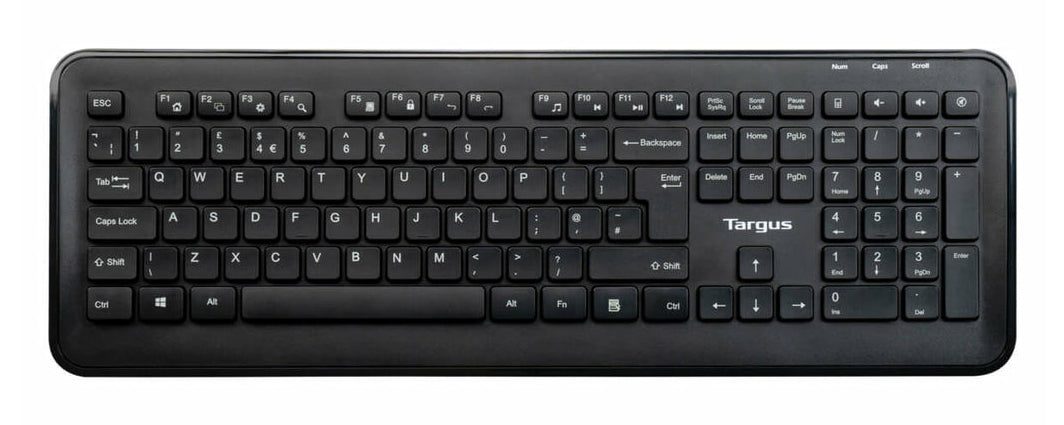 Targus AKM610UK included Universal Wireless Keyboard & Mouse Combo UK