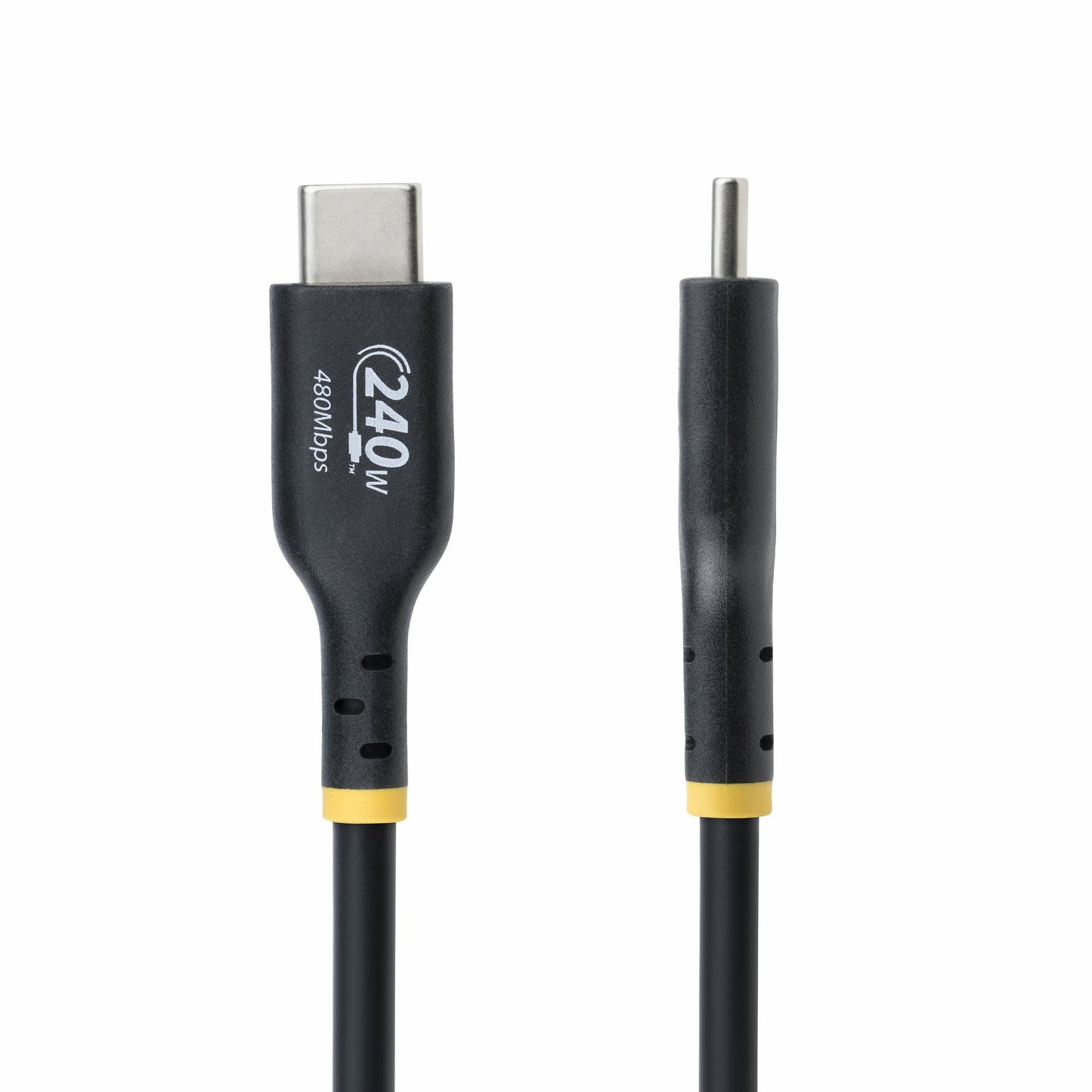 StarTech.com 10ft (3m) USB-C Charging Cable, Charge & Sync, 240W (5A) PD EPR, USB (Black)