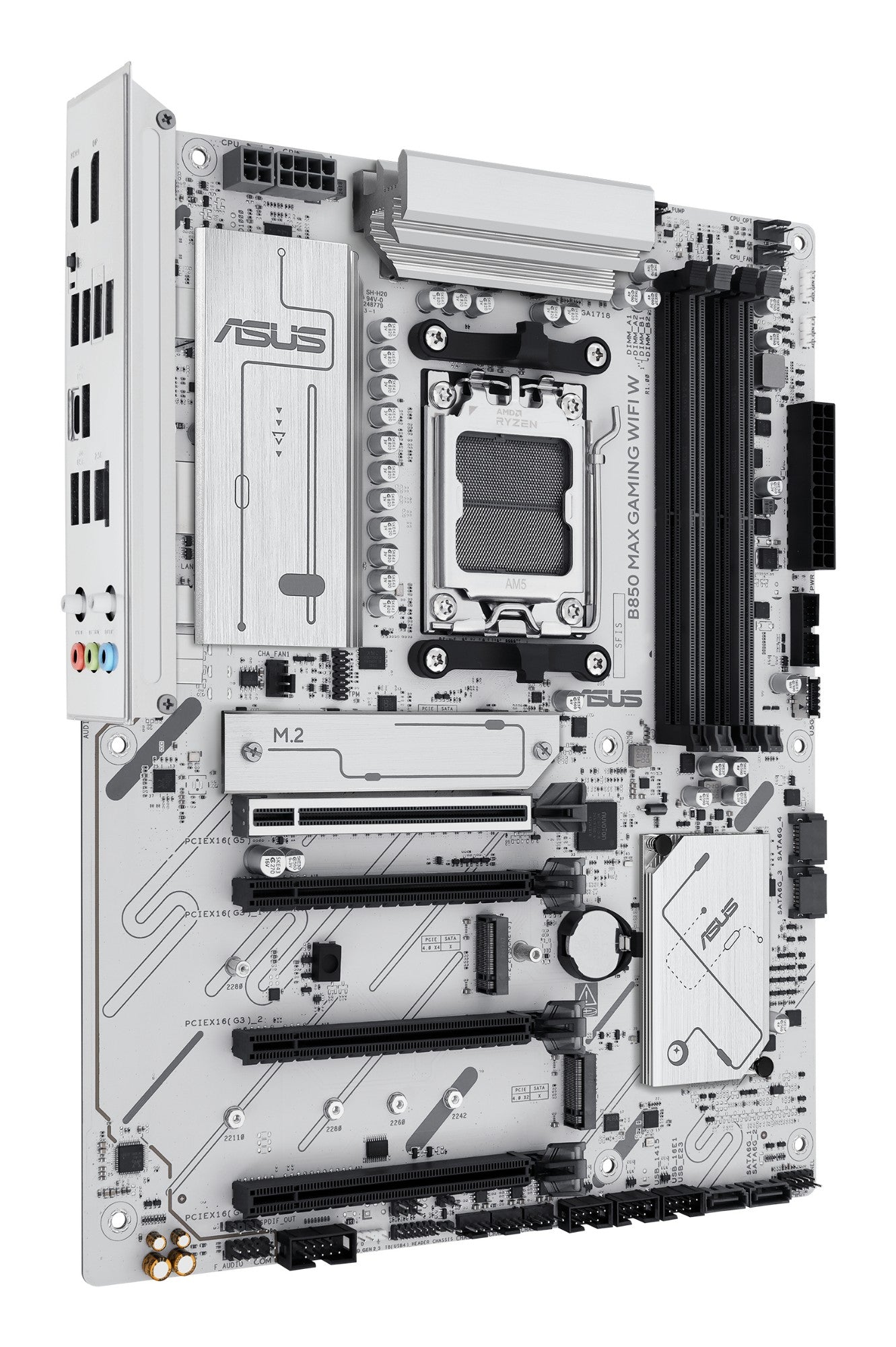 ASUS B850 MAX GAMING WIFI W AMD B850 Socket AM5 ATX Motherboard