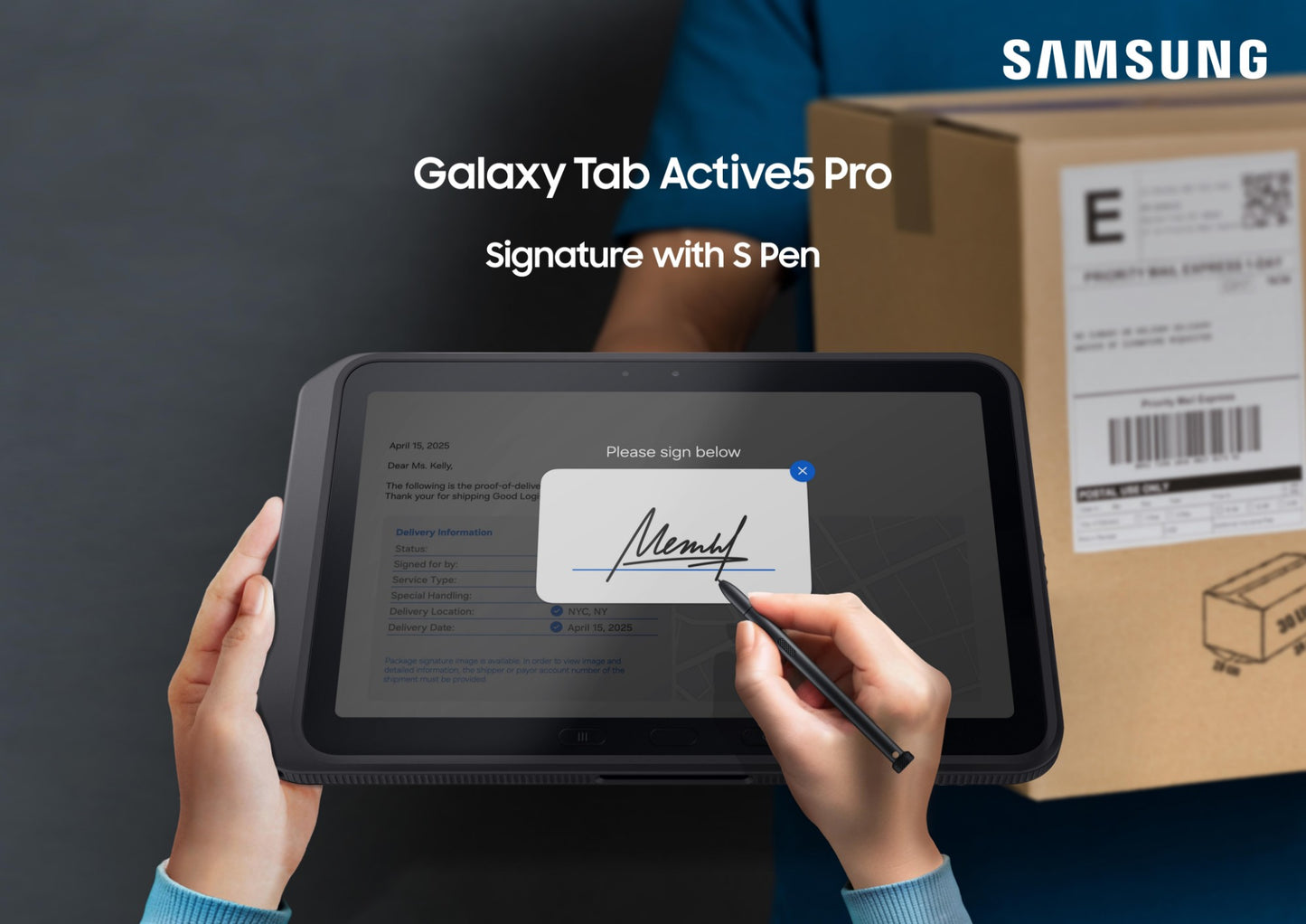 Samsung Galaxy Tab Active5 Pro Active5 Pro 5G Enterprise Edit Snapdragon LTE 256 GB Mobile Computer
