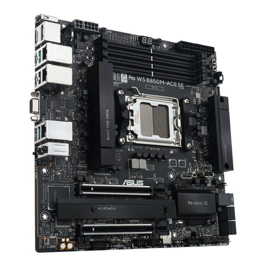 ASUS PRO WS B850M-ACE SE AMD B850 Socket AM5 micro ATX Motherboard