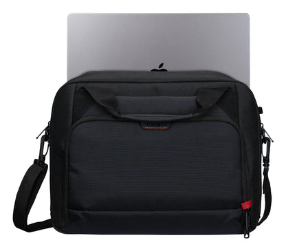 Targus EcoSmart 35.6 cm (14") Briefcase Black, Red Laptop Bag