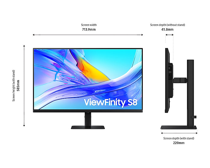 Samsung LS27D800UAU 27" 4K UHD IPS Monitor