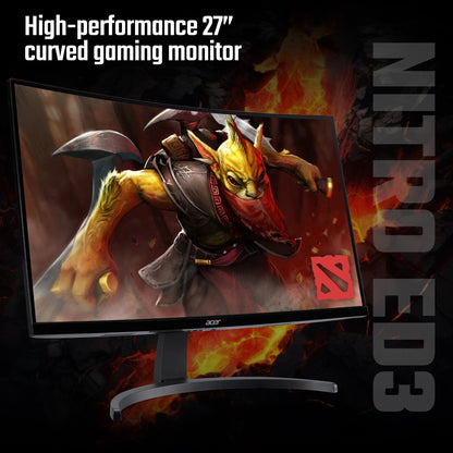 Acer NITRO XZ0 Nitro XZ340CUR X0 Widescreen Gaming 34" UWQHD 200Hz Curved Monitor