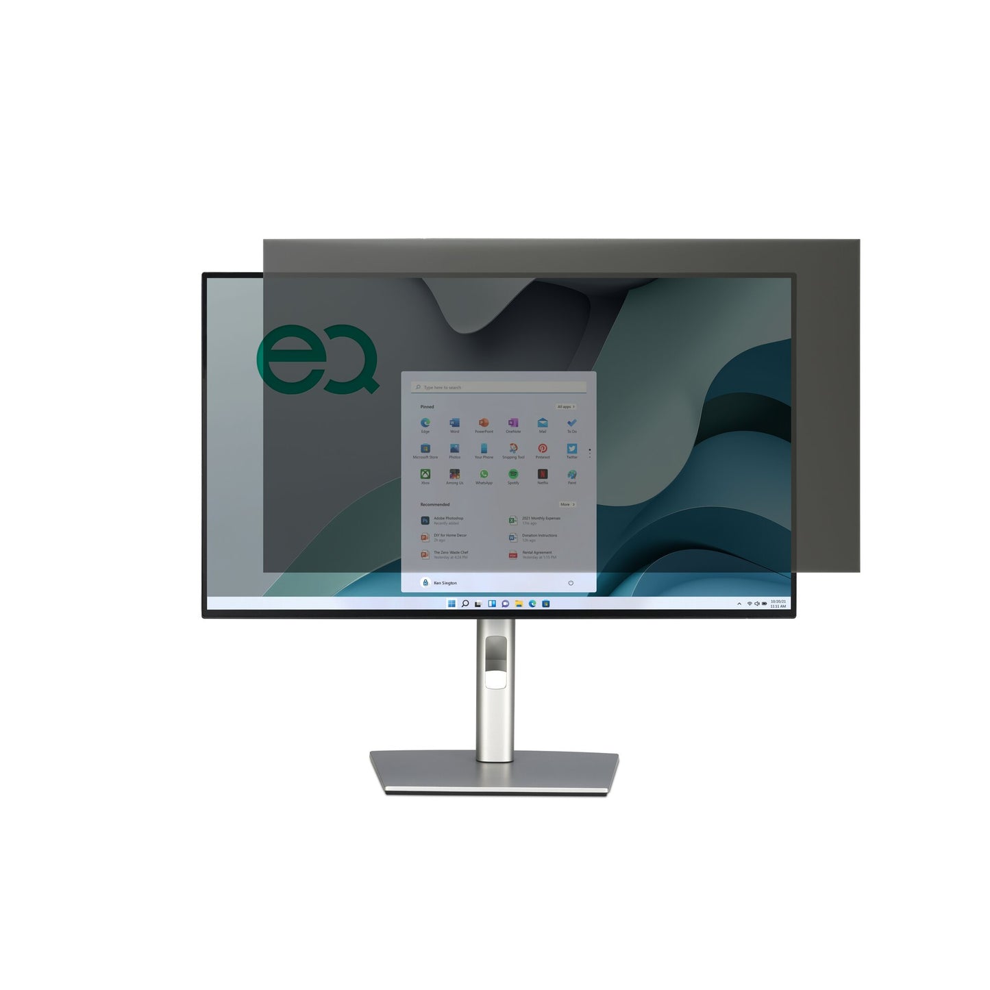 Kensington EQ Privacy Screen Filter for 23'' Monitors 16:9
