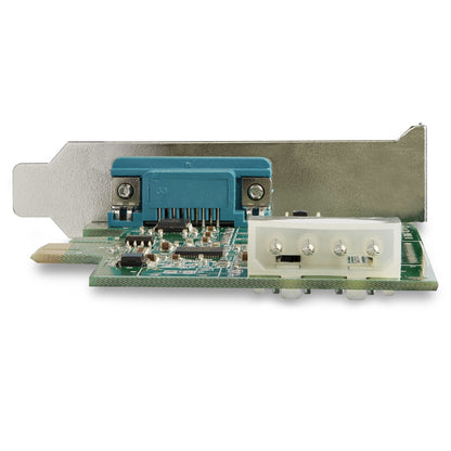 StarTech.com 1-port PCI Express RS232 Serial Adapter Card - PCIe RS232 Serial Host Hub
