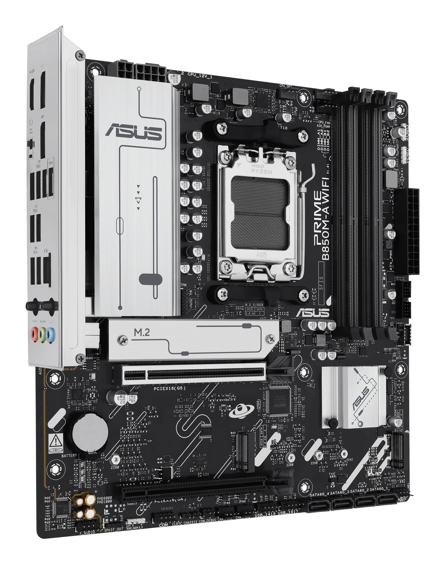 ASUS PRIME B850M-A WIFI AMD B850 Socket AM5 micro ATX Motherboard