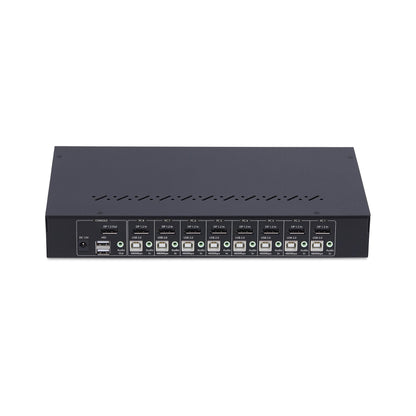 StarTech.com 8-Port DisplayPort KVM Switch with 1U Rack Mount Kit, 4K 60Hz DP 1.2
