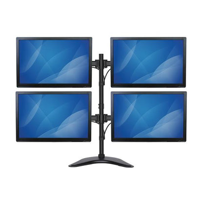 StarTech.com Quad-Monitor Desktop Stand - Articulating - For up to 27" (17.6lb/8kg) Mount